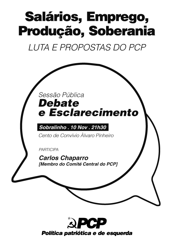 2017 Nov Sessoes Debate PCP Sobralinho