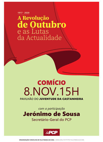 2020 Nov Cartaz PCP Comemoracao Revolucao Outubro VFX