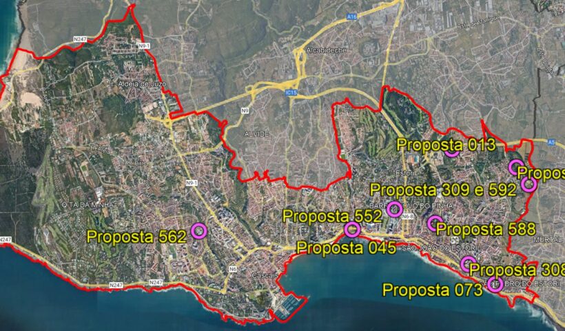 mapa freguesia e propostas pdm